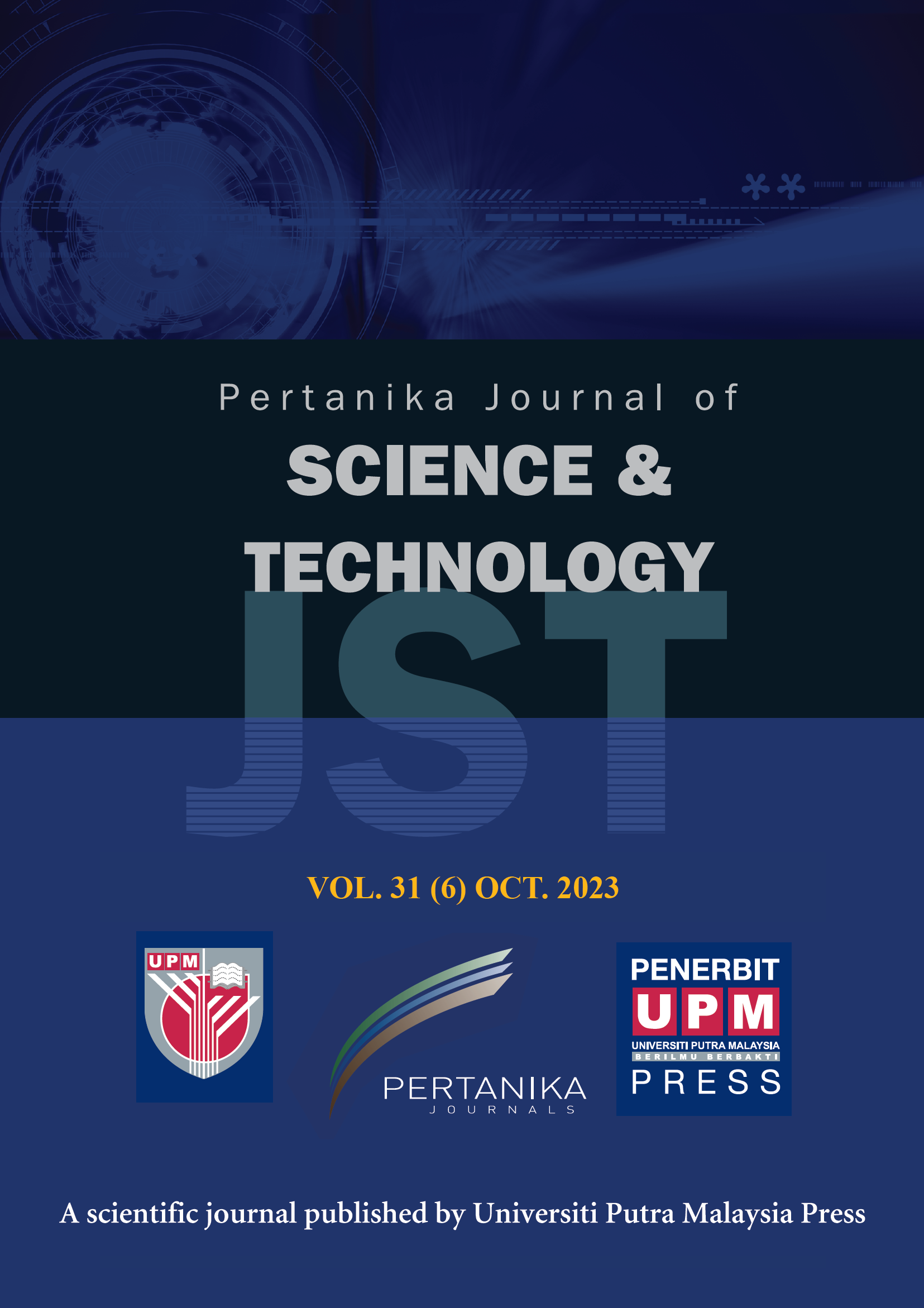  Penerbitan Isu Keenam 2023 Pertanika Journal of Science and Technology (PJST)